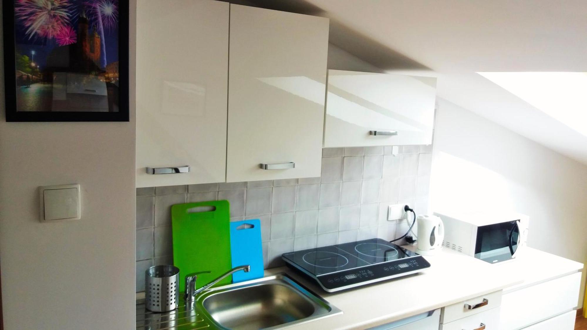 Nice Attic Studio Close To Old Town Air Conditioning - Klimatyzacja Krakow Luaran gambar